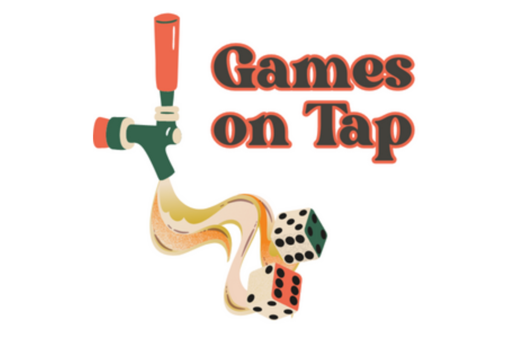 Games on Tap logo
