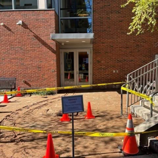 Lower Level Entrance Closed